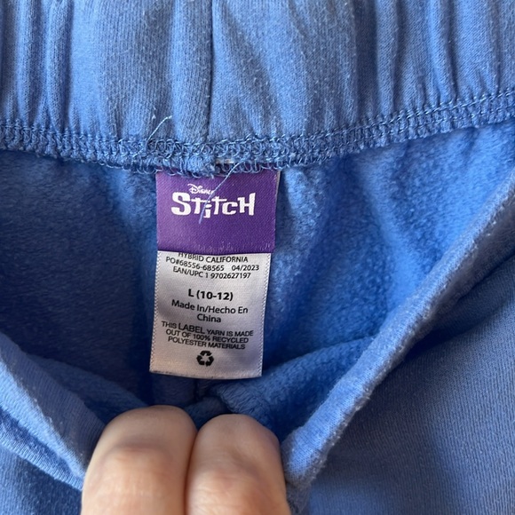 Disney Stitch Joggers - Girls L 10-12 - Picture 5 of 7